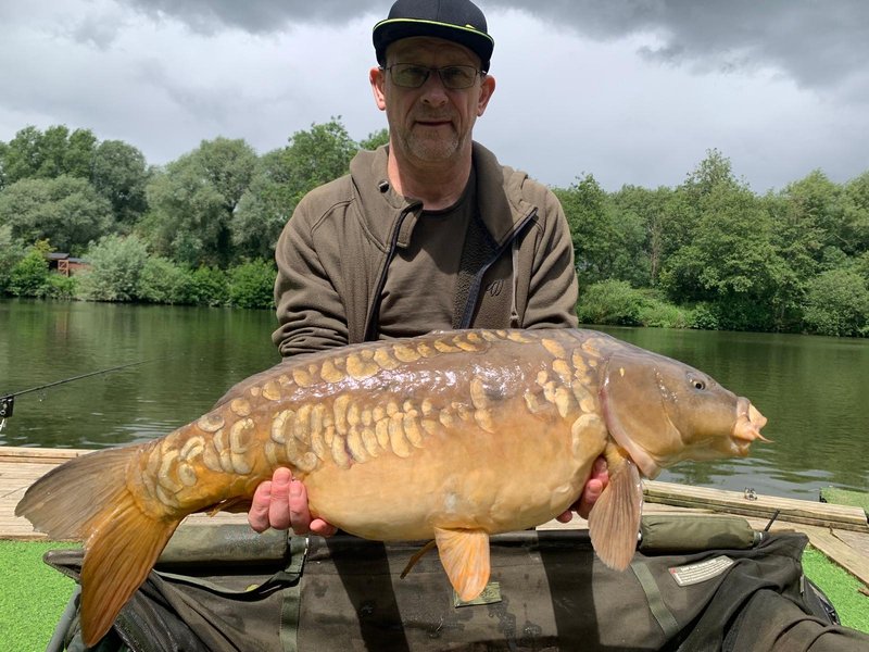 Peter Acciaioli with a lovely 22-08 Cherry Springs Mirror