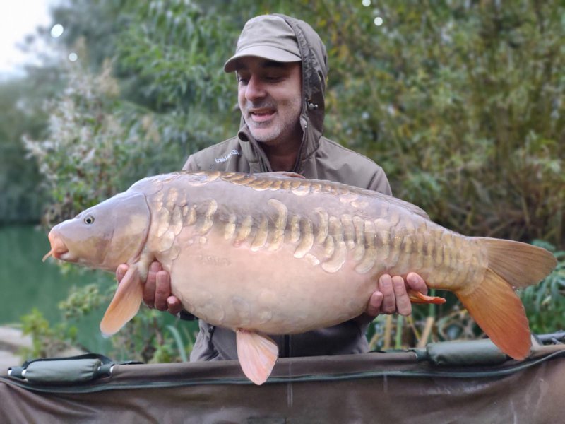 Jav Alam with a 30-06 Mirror from Cherry Springs