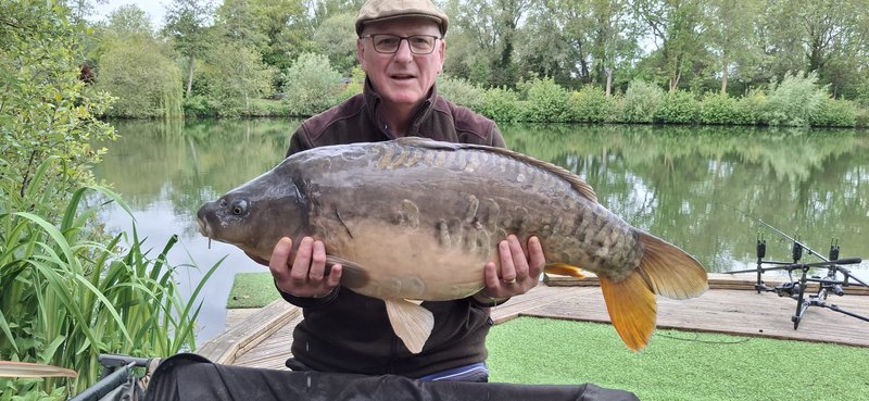 Nigel Stirrett with a fantastic Cherry Springs Mirror of 39-08