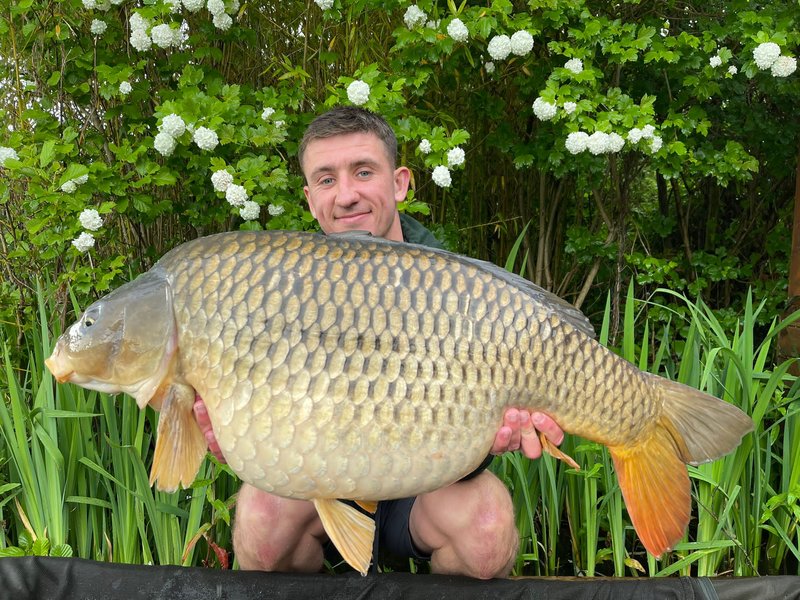 Cameron Brannagan with a 38lb Common