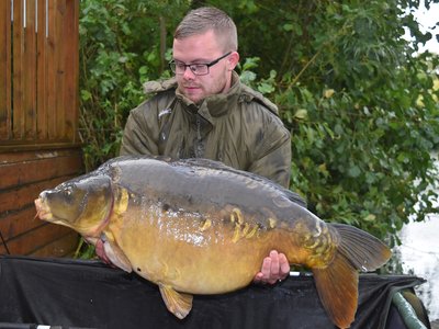 Jake Snelling with 'Dick' at 43lb