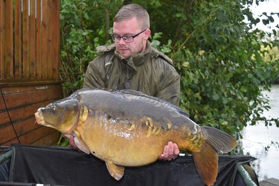 Jake Snelling with 'Dick' at 43lb