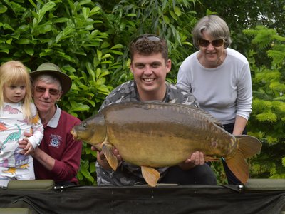 Grandad and Grandma Williams with Luke and great grandchild Martha. What a lovely photo!