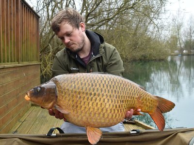 Dan Warden with his new PB. A magnificent 31-04 Ghost Common from Osprey Lodge on Cherry Lake.