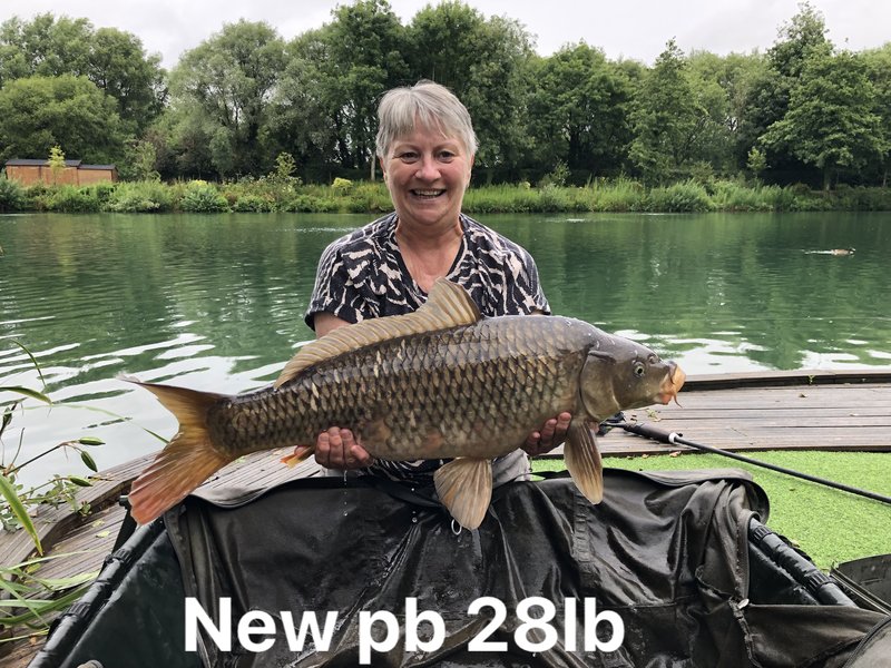 Dawn Austin. 28lb and new PB
