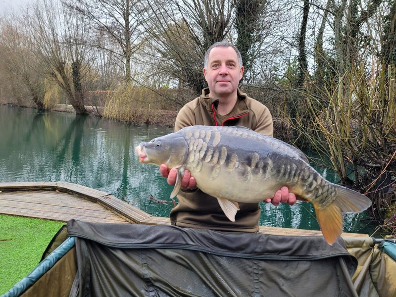 Barry Blackman with a beautiful Cherry Springs Mirror of 24-04