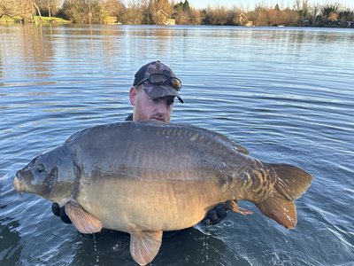 47-08 Mirror held by Sam Bicknall of AJS fisheries.