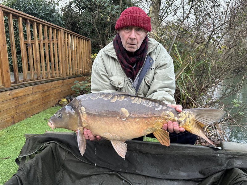 Richard Blackman with a 22-08 Mirror