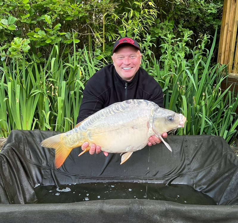 Peter Szoke and a mint 18lb Ghost