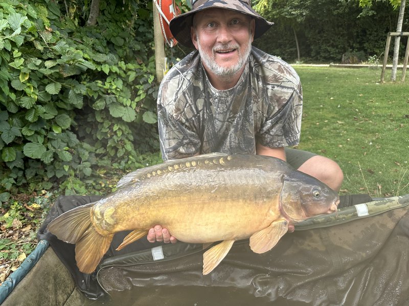 Keith Payton. PAC-man at 35lb from the Cottage.