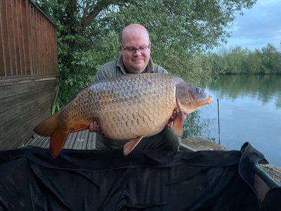 Tom with his 36-08 Ghost Common