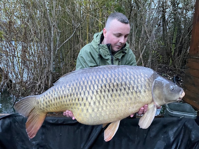 Oliver Wells with a 40-04 Cherry Lake Common