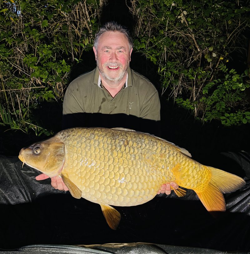 Jon Drake with his new PB. A 41-04 Ghost Common