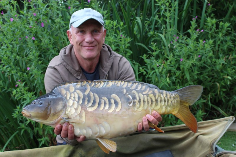 Neil Flack with a lovely 22lb Mirror from Cherry Springs