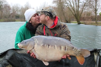 The Holloway's honeymoon 23lb Carp!