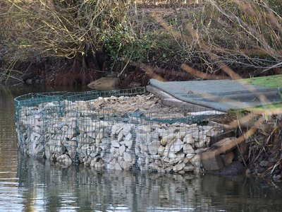 The new front of Kingfisher Lodge. The water has returned so quickly..jpg