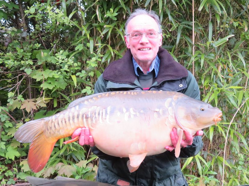a 28lb mirror carp R
