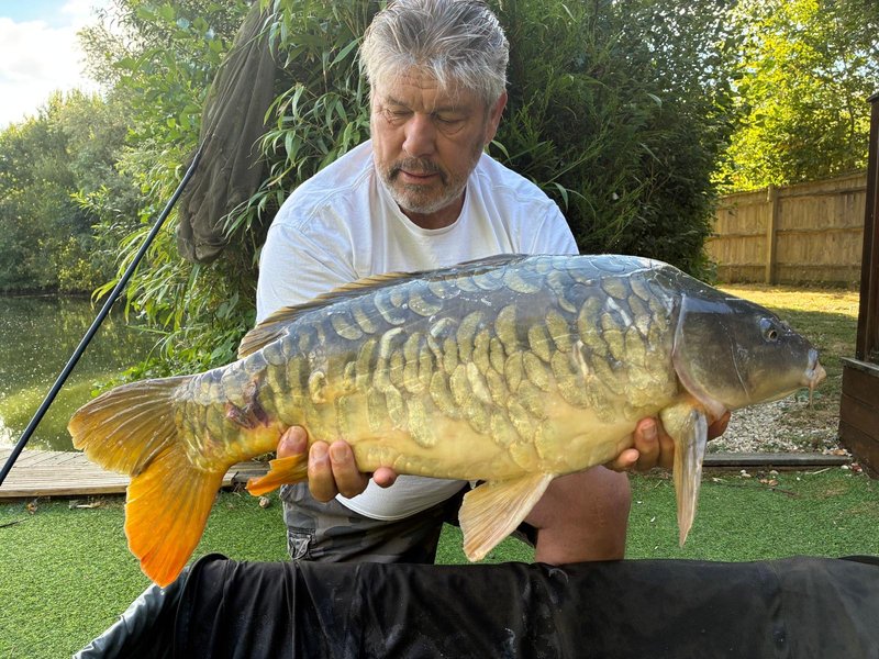 Chris Hughes with a stunning Mirror of 19-12
